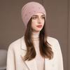 New Colored Diamond Hat Women's Winter Outdoor Fashion Thickened Warm Knitted Hat