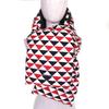 Excellent PRADA Scarf Triangle logo hooded RE-NYLON down jacket Red 2FS028 Used