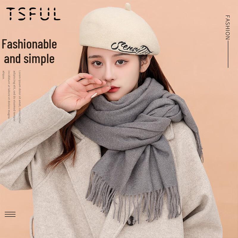 TSFUL Women's Oversized Warm Winter Scarf