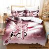 Angel Girl Bedding Set Single Twin Full Queen King Size Bed Set Adult Kid Bedroom Duvetcover Sets Anime Parure De Lit Bed