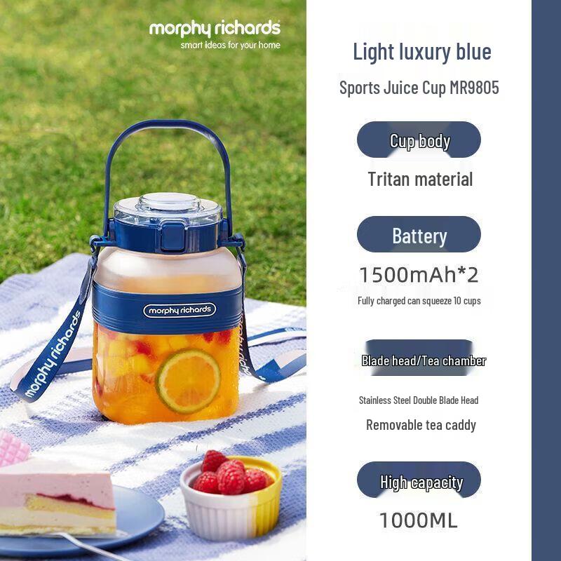 Morphy Richards 1L Portable Wireless Juicer Blender