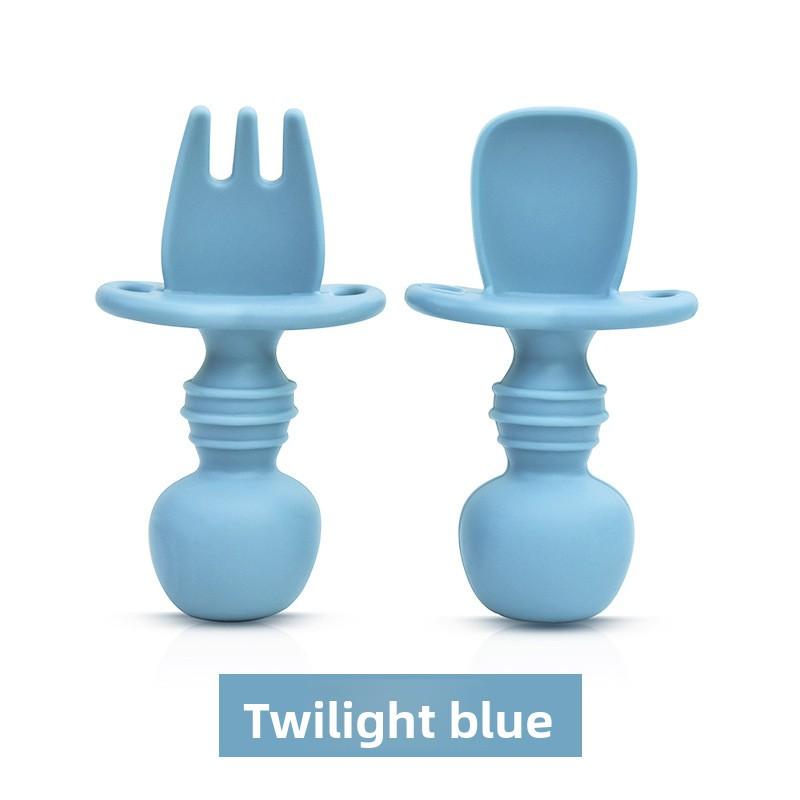 Baby Short-handled Teething Spoon for Learning To Eat