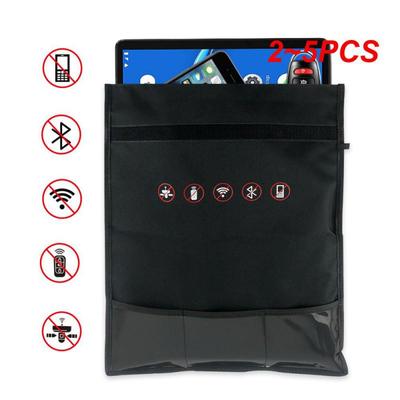 2~5 Pezzi Borsa di Stoccaggio Antifurto Minimizza Radiazioni Portatile per Cellulare Privacy Borsa per Automobile e Accessori Indispensabili