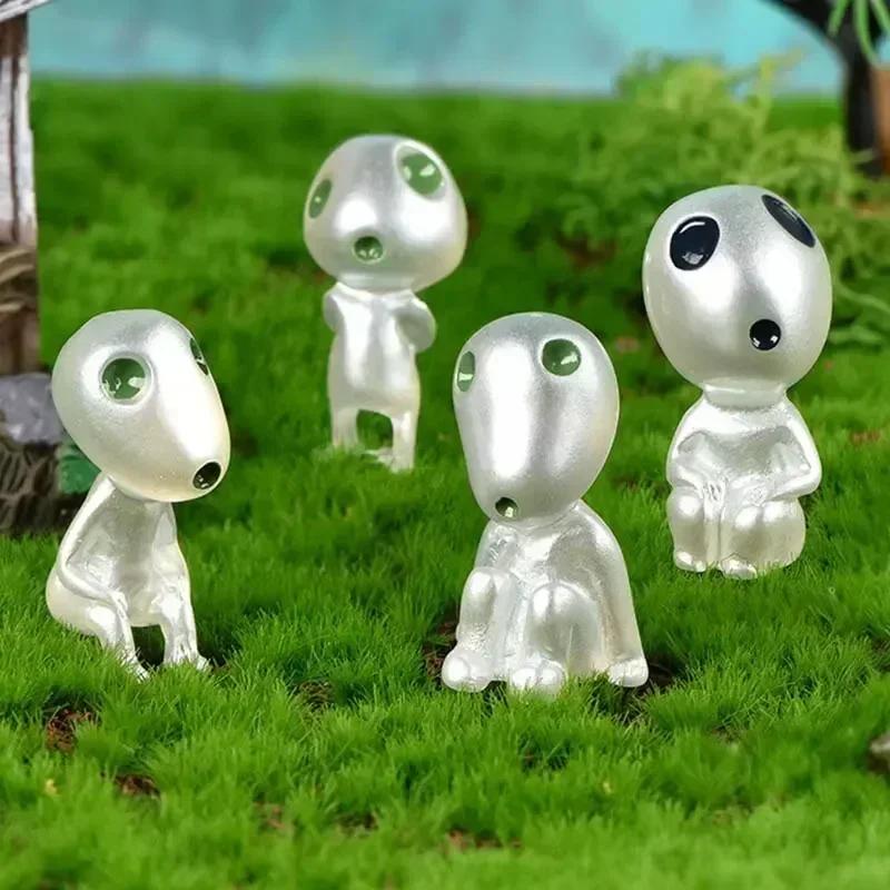 Figurină extraterestră luminoasă de 10 buc pentru decorarea casei și amenajarea peisajului în miniatură adornos para casa decor decor grădina cu zâne