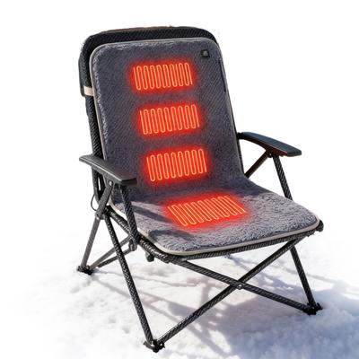 5V USB Heating Pad Seat Warmer Power Bank Not Included Foldable Heating Cushion Foldable Heated Seat Pad for Office/Home Outdoor