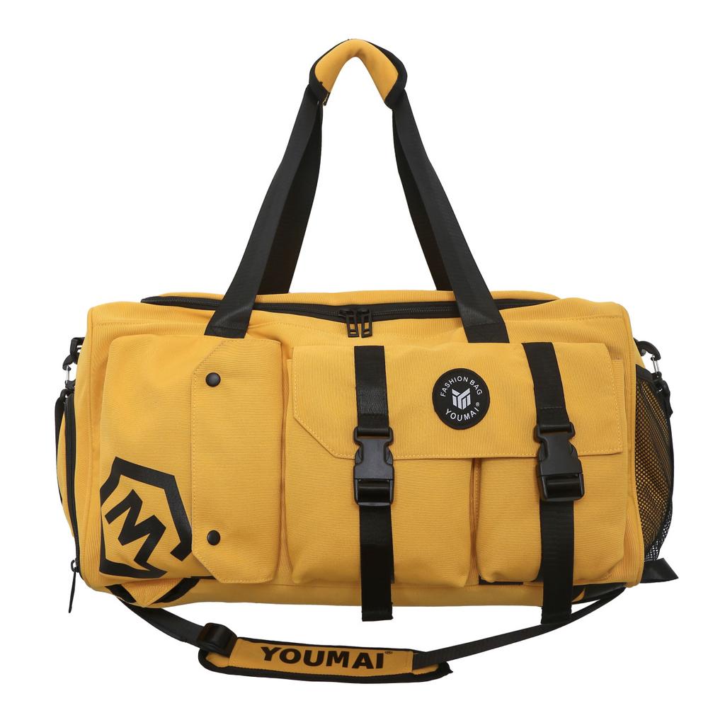 Multifunctional Travel Fitness Bag Large Capacity Crossbody Hand Luggage Dry and Wet Separation Swimming Bag