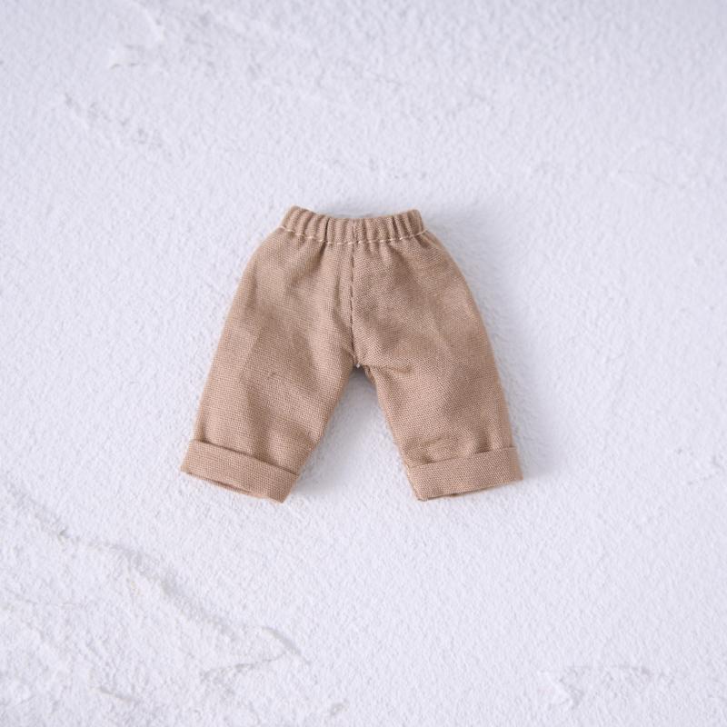 Ob11 Puppe Gekräuselte Straight Jeans Locker Dünn Wild Weites Bein Puppenhose Für Ymy, Nendoroids P9, 1/12 Bjd, Gsc, Molly Puppen