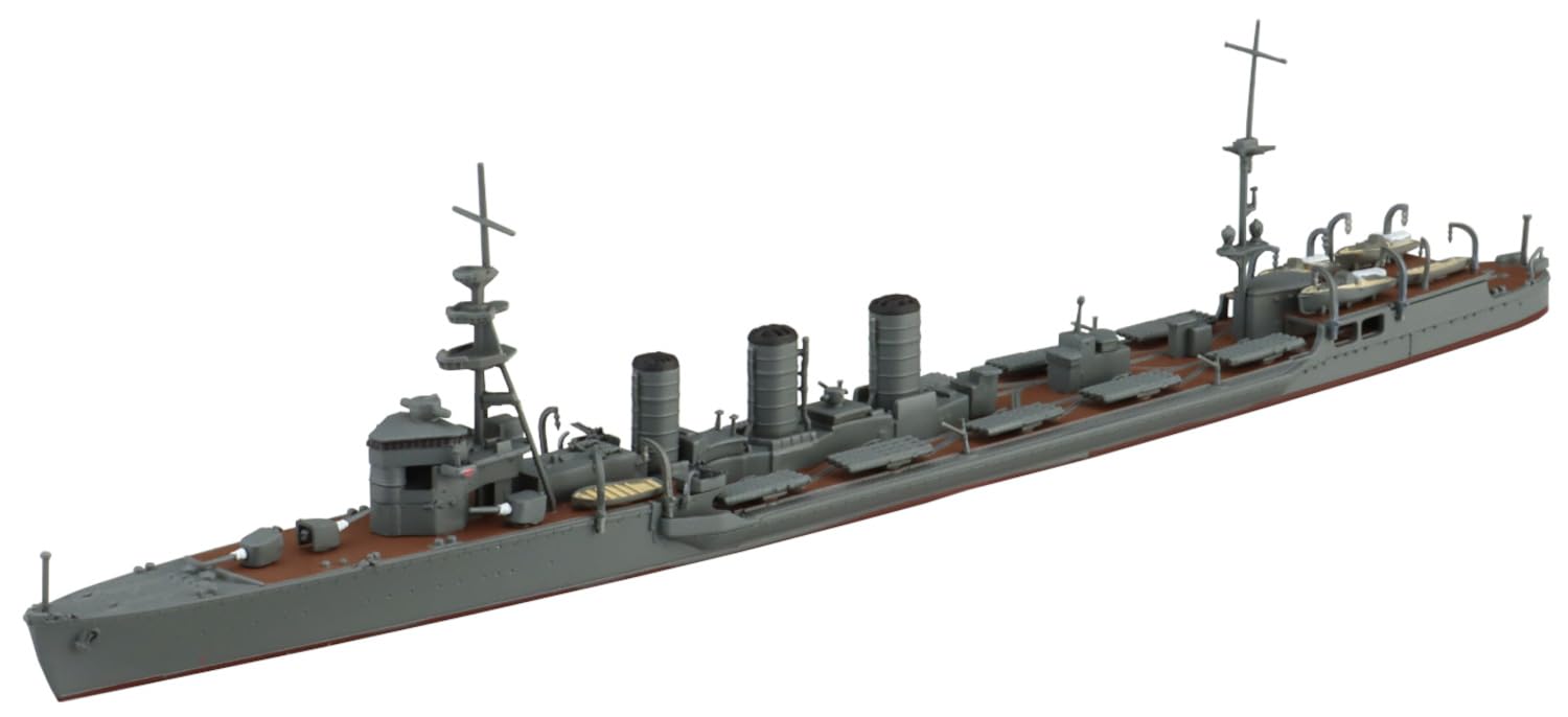 

Aoshima Bunka Kyozai Waterline Series Японский легкий крейсер ВМС Oi Пластиковая модель 1/700 № 360