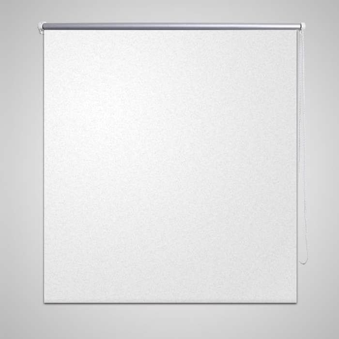 VidaXL Store Enrouleur Occultant 160x175 Cm Blanc Fenêtre Chambre À Coucher 240136
