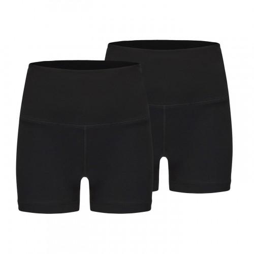 Slazenger Womens/Ladies Snug Fit Yoga Shorts (Pack of 2)