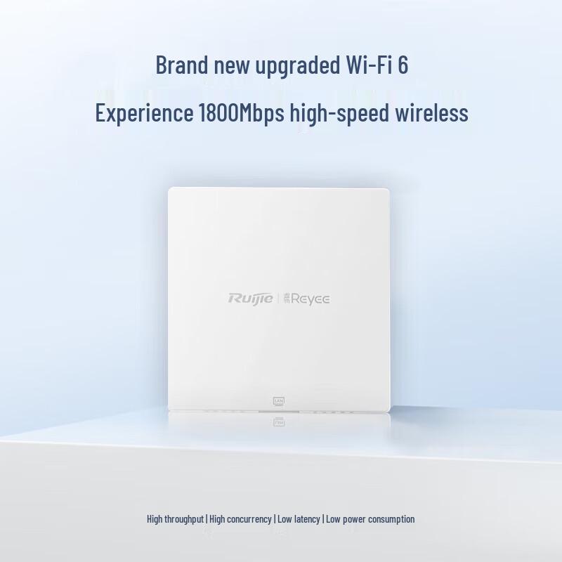 

Ruijie WiFi 6 Wireless AP Panel RG-EAP162(G)