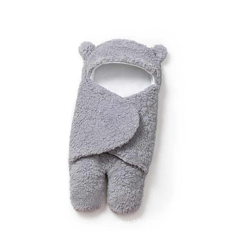 Baby Cushion Season, Thickened Lamb Plush Sleeping Bag, Newborn Baby Quilt, Anti-Kick Quilt, Swaddling Quilt, Anti-Startle