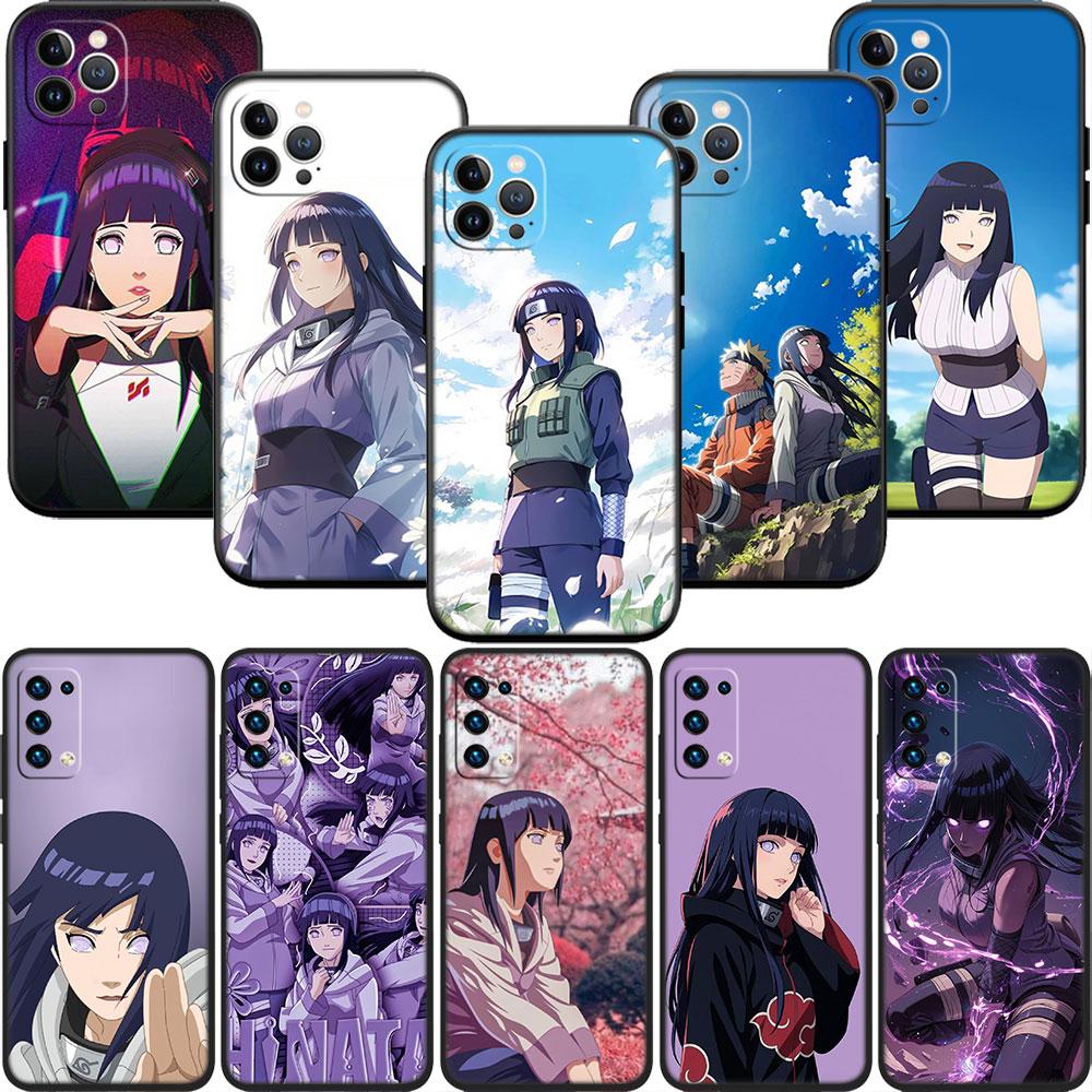 LO66 Naruto Hyuuga Hinata Soft Shell Phone Case for OPPO A3 Pro A72 A74 A76 A77 A77S A78 A79 A94 A95 A18 A40M A58