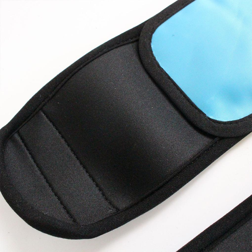 Kühlpack Gel-Hülle Kühltasche Neopren Verarbeitung Langlebig Taille Praktisch Professionell Schmerzlinderndes Band