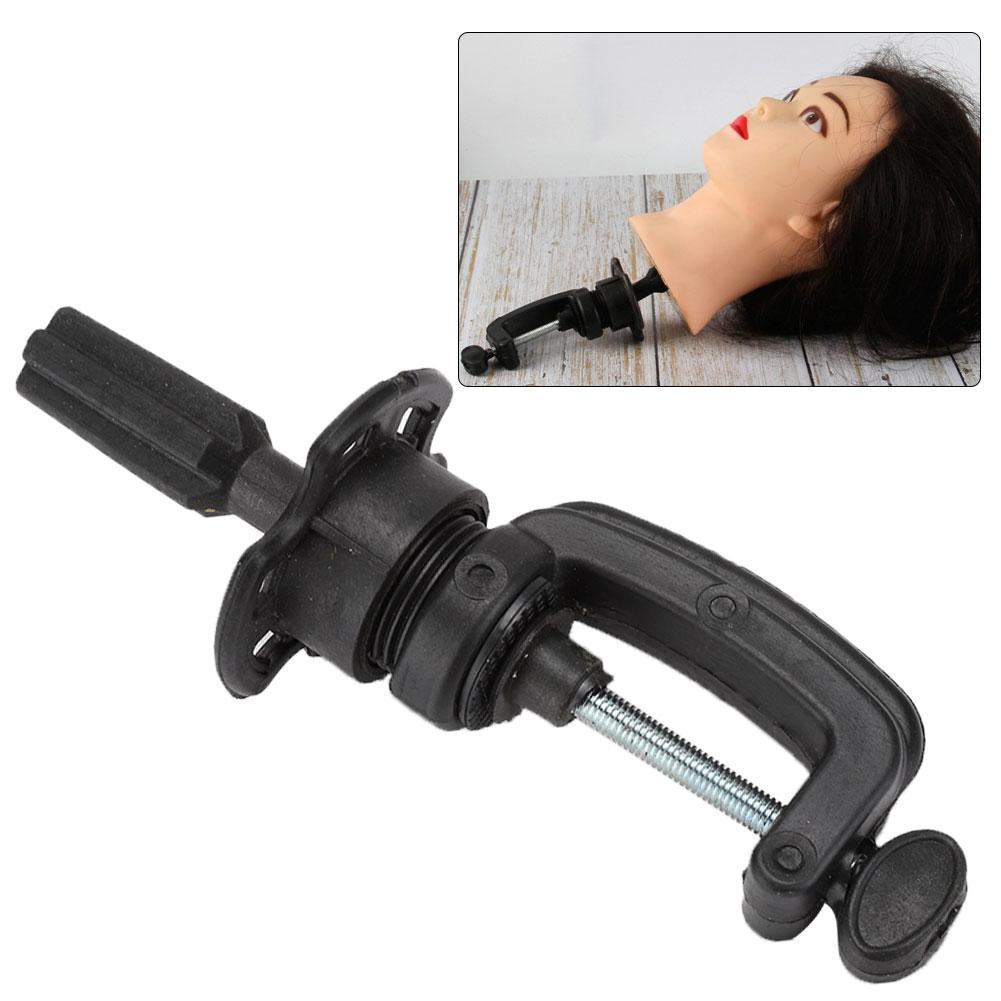 Wig Head Mold Holder Stand Bracket Hairdressing Training Tool Tripod False Head Mold StandBlack