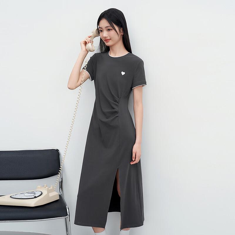 

Ledin Slim Fit Faux Two-Piece Knitted Commuter Dress XS