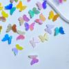 40Pcs New Cute Mini 8*10mm Cartoon Butterfly Flat Back Resin Cabochons Scrapbooking DIY Jewelry Craft Decoration Accessories