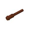 Non-Toxic Moc 10Pcs 61184 Pin 1/2 Building Block Kit High-Tech With 2L Bar Extension Brick Particle Educational Toy Children Birthday Gift