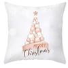 Christmas Themed Pillowcases Car Accessories Office Santa Claus Living Room Sofa Home Pillowcases