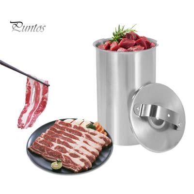 Meat Cooker Stainless Steel Meat Press Cooker Multifunctional Ham Press Marker Machine Thermometer with for Home Kitchen