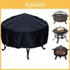 Outdoor Garden Bbq Grill Cover With Waterproof Uv Resistant Oxford Fabric For Fire Pit