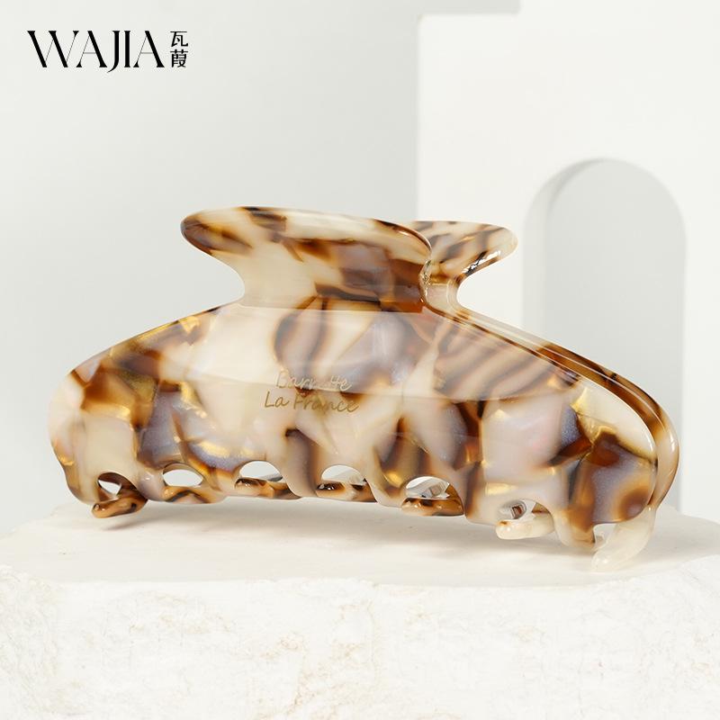 Wjia Elegant French-Style Retro Acetate Hair Shark Clip
