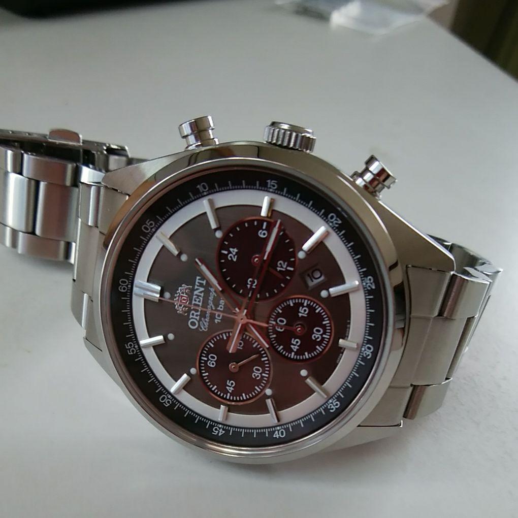 Used Orient Solar Chronograph New