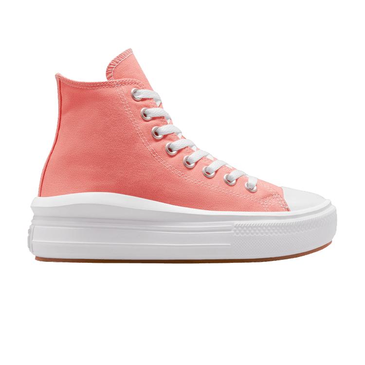 Converse Chuck Taylor All Star Move Platform High Lawn Flamingo Женские кроссовки Оранжево-белый A03544C 9404₽