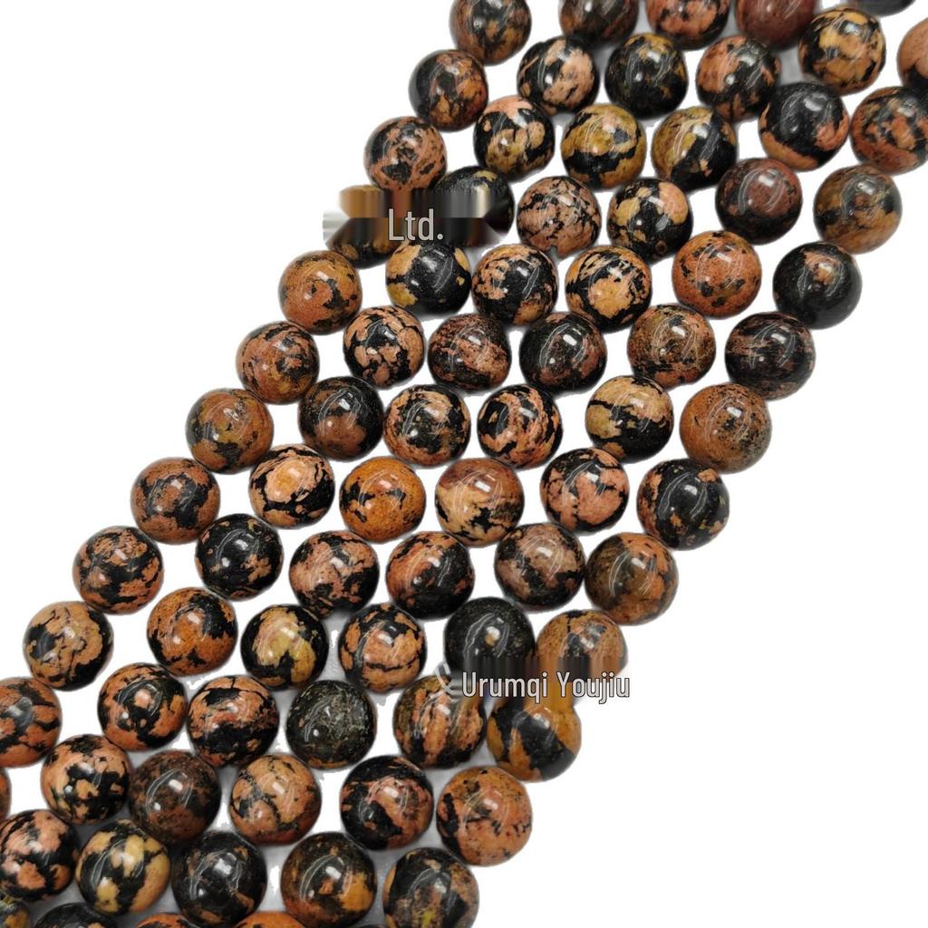 Natural Multicolor Beaded Loose Stone Beads 6-8mm for Handmade DIY Bracelets & Necklaces