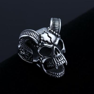 Adjustable Ring Men's Ring Retro Sheep's Head Ring Women's Ring