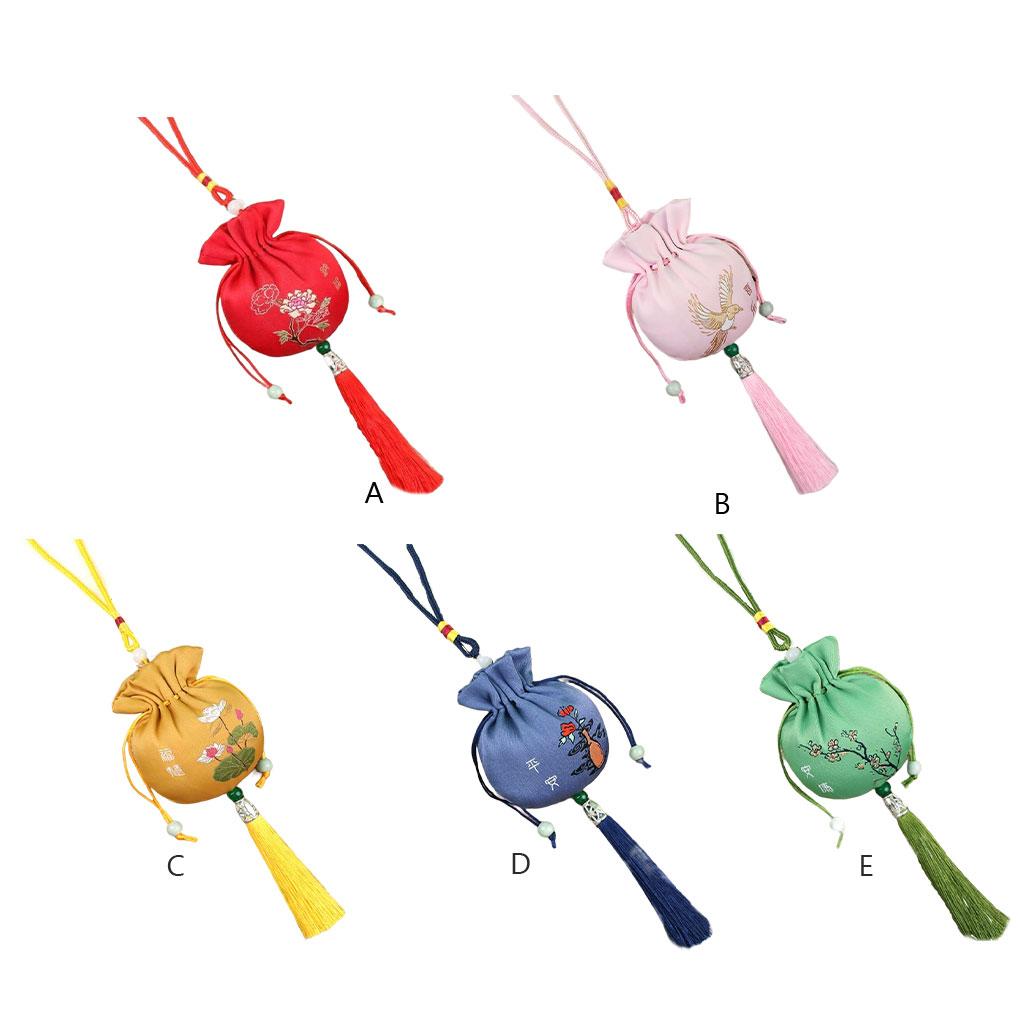 Sachet Bag Traditional Chinese Style Clothes Hanging Bags Vintage Pouch Packaging Pendant Party Favor Jewelry Pocket