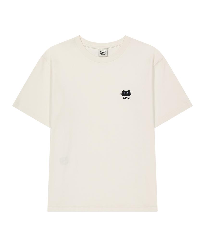 LMR Shangnyong'S Footprint T-Shirt Cream