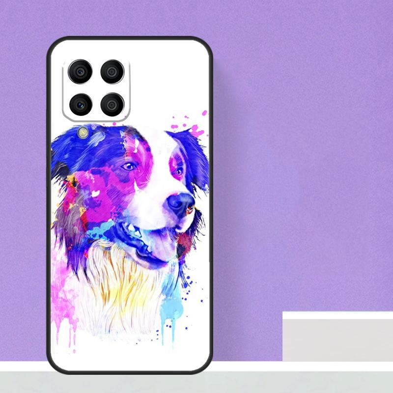 Border Collie Dog Case For Samsung Galaxy M23 M20 M32 M52 M56 M16 M36 M54 M34 M14 M35 M55 M15 M11 M31 M13 M53