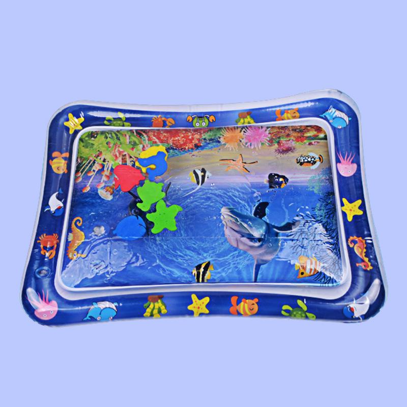 "Safe Inflatable Baby Water Play Mat Cushion"