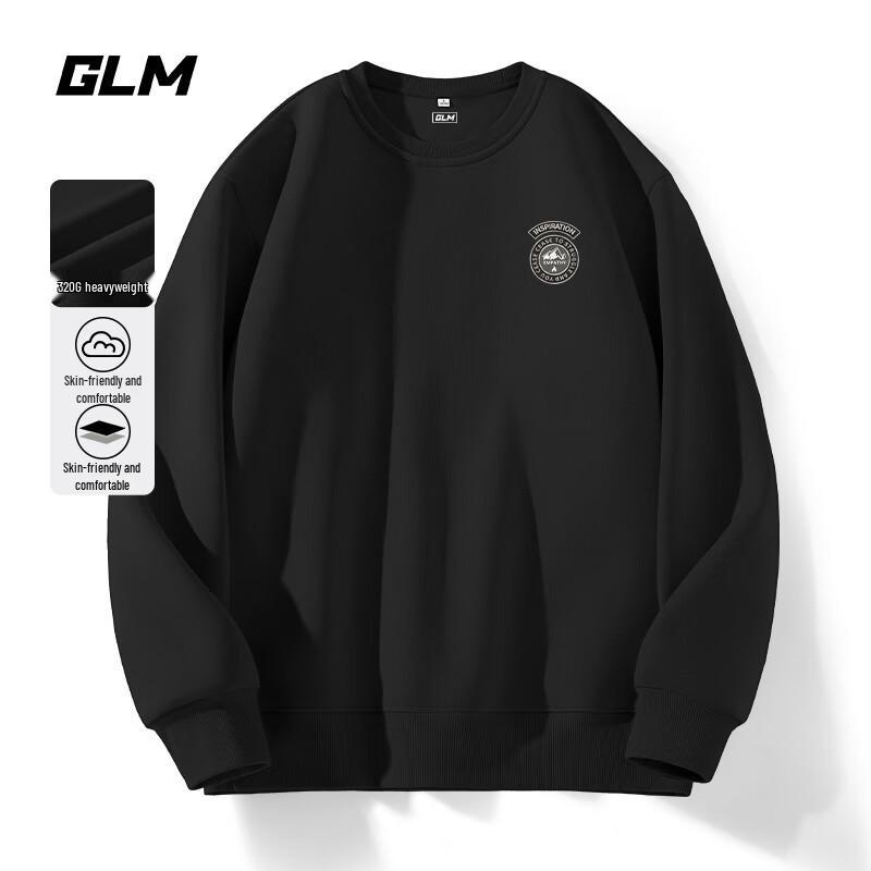 

GLM Men s Trendy Round Neck Pullover Sweatshirt 2XL