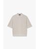 MAN ON THE BOON Paper Yarn Polo Knit_Beige 4714113028