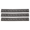 3pcs Golf Club Metal Tape Strips Add Power Weight Self Adhesive Sport Club Grip Tape