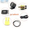 2019 New 12V Car Racing for 64-color Backlight Adjustable 10Bar Pressure Gauge with Mechanical Pressure Sensor (NPT1/8")