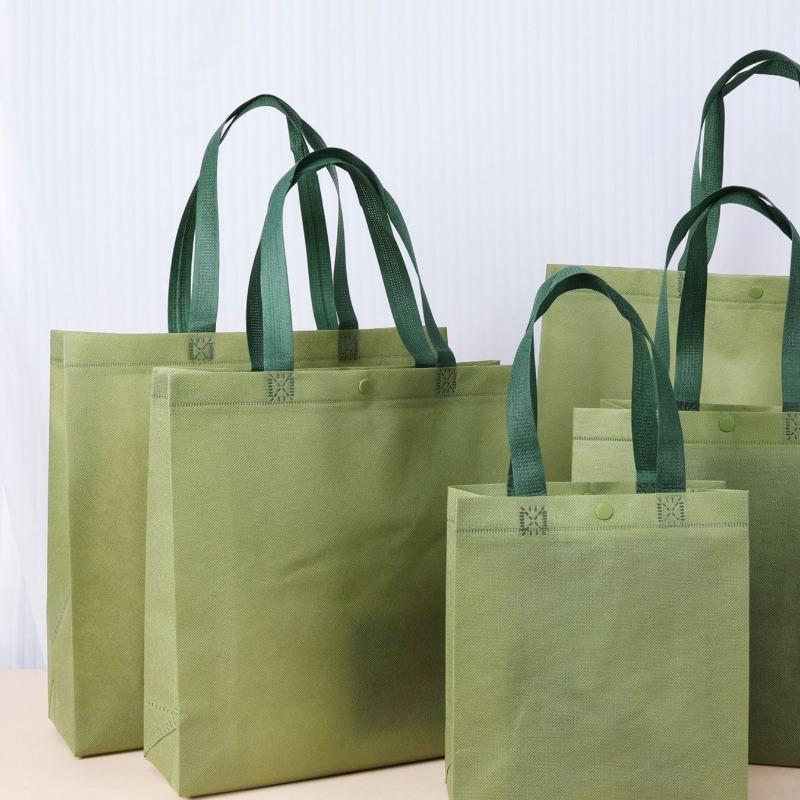 Vertical Version Non-woven Shopping Sack Reusable Portable Bag Large Capacity Tote Pockets Used for Shoe Boxes Clothes Books Gift Packag Storage Pouch