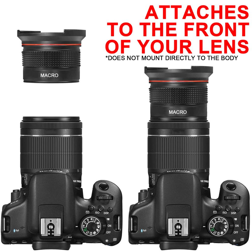 Pickle Power 52MM 55MM 58MM 0.35x Fisheye Nikon Wide Angle Lens for Nikon D5200 D5100 D3500 D3400 D3300 D3200 D3100 D3000