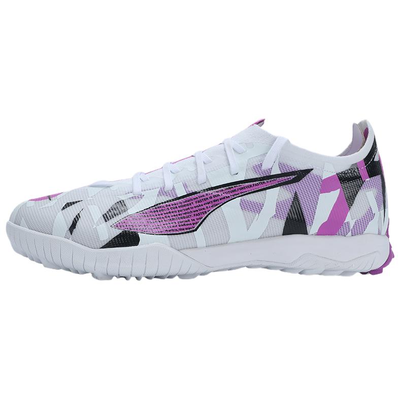 Puma Ultra 5 Series Soft Comfortable Stylish Soccer Shoes Unisex Soccer Shoes White Purple 108448-01