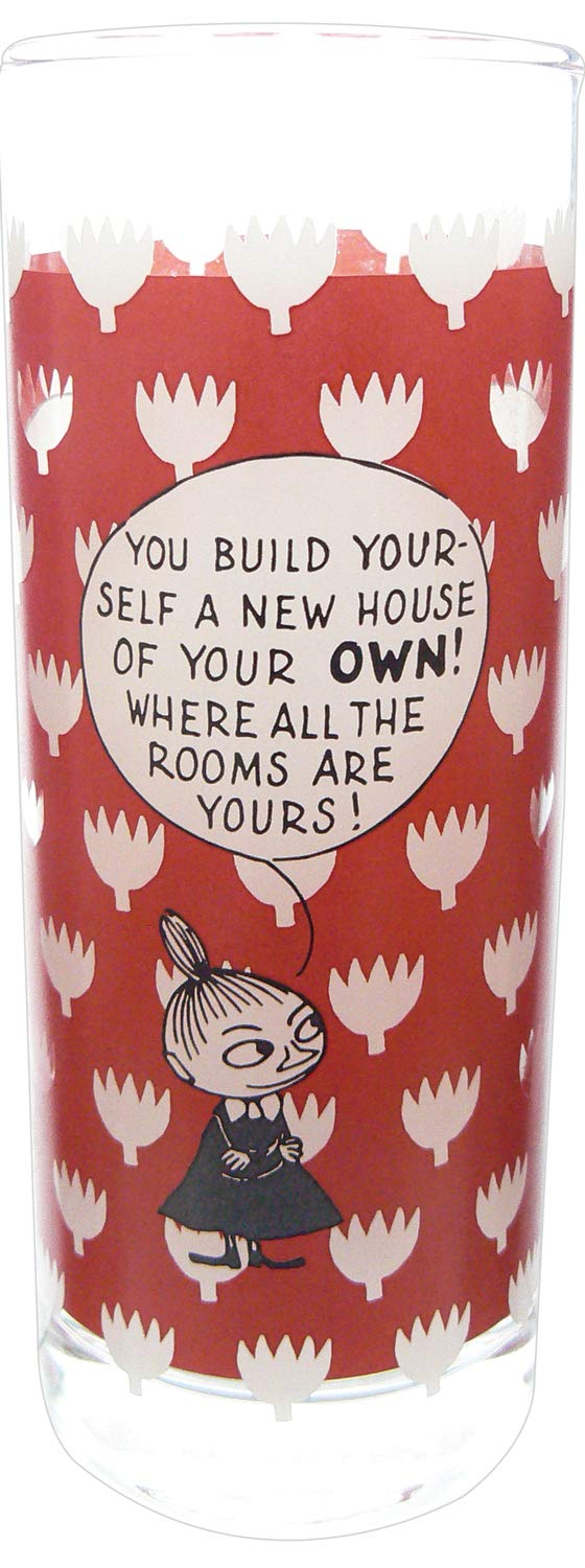 

Takasaka International Japan Moomin Tumbler Comics Pattern Сделано в Японии 300 мл Little My Red MM-G20-002
