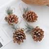 In-Stock Natural Pine Cone Christmas Tree Decorations – Dried Fruit Ornaments & DIY Material