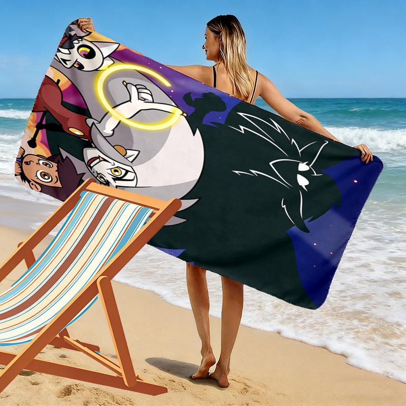 The Owl House 2D Flat Print Beach Towel, Large Soft Quick Dry Towel for Beach Camping Swimming.NSTJ0928458