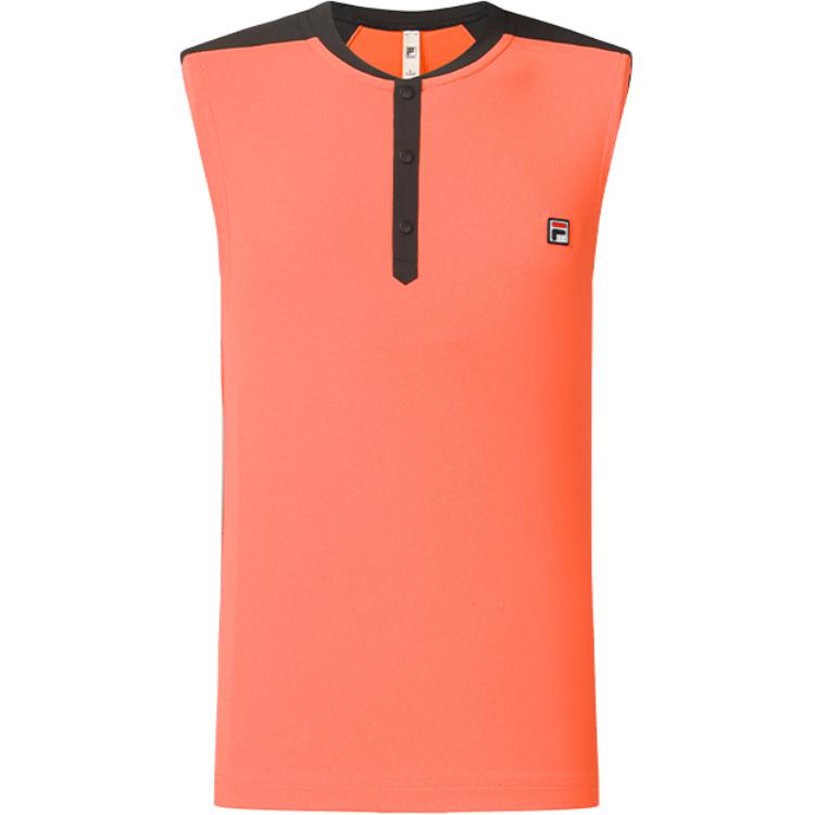 FILA Tennis Moisture Wicking Antibacterial Sports Vest Men tops A11M623159F-PK M