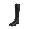 Knight boots for women, new thick-soled boots for women, knee-high boots for autumn and winter, thick high-heeled boots