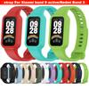 Silicone Strap For Xiaomi Smart Band 9 Active Strap Smart Watches Accessories Bracelet For Redmi Band 3 Strap Xiaomi Watch Cover