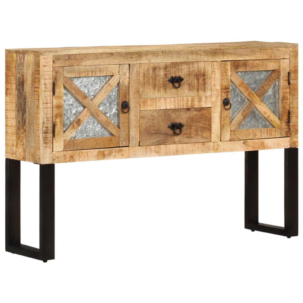 Sideboard 110x30x74 Cm Rough Mango Wood