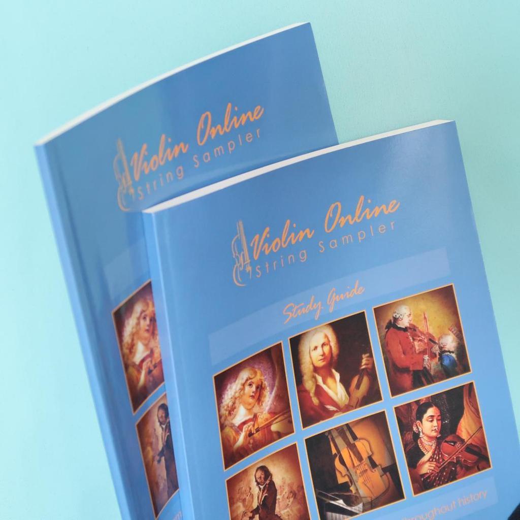 [USED] Sale! Foreign Books: Violin Online String Sampler, Set of 2
