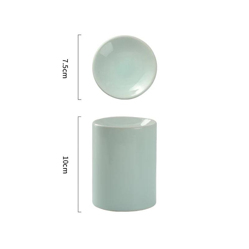 Ceramic Dinner Plates Sashimi Sushi Plate Cake Stands Artistic Conception Restaurant Solid Color Tableware Snack Dessert Dishes